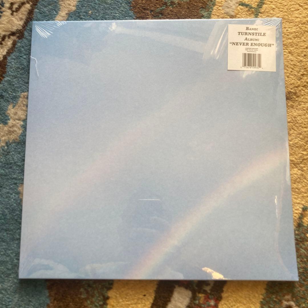 TURNSTILE \"NEVER ENOUGH\" - LP 限定カラー盤