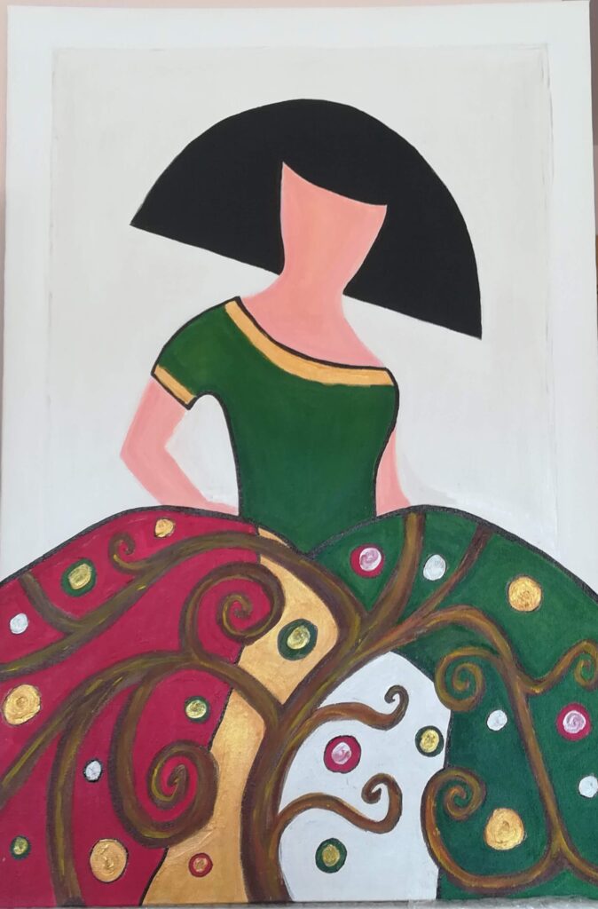 Menina Moderna Árbol de la Vida